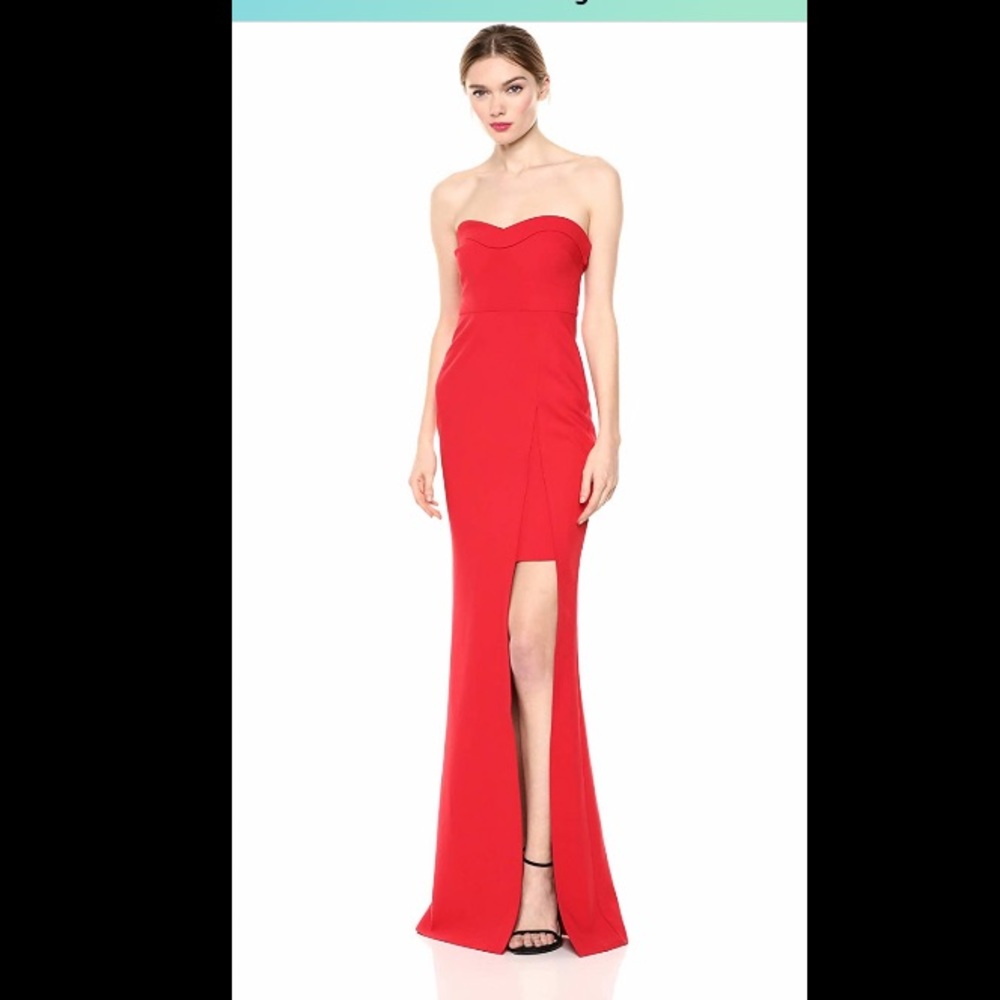 Likely Ella Red Gown NWT Sz4